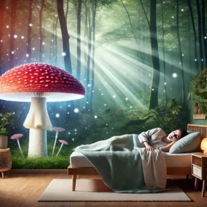 Problemas de sueño microdosis de Agárico de mosca