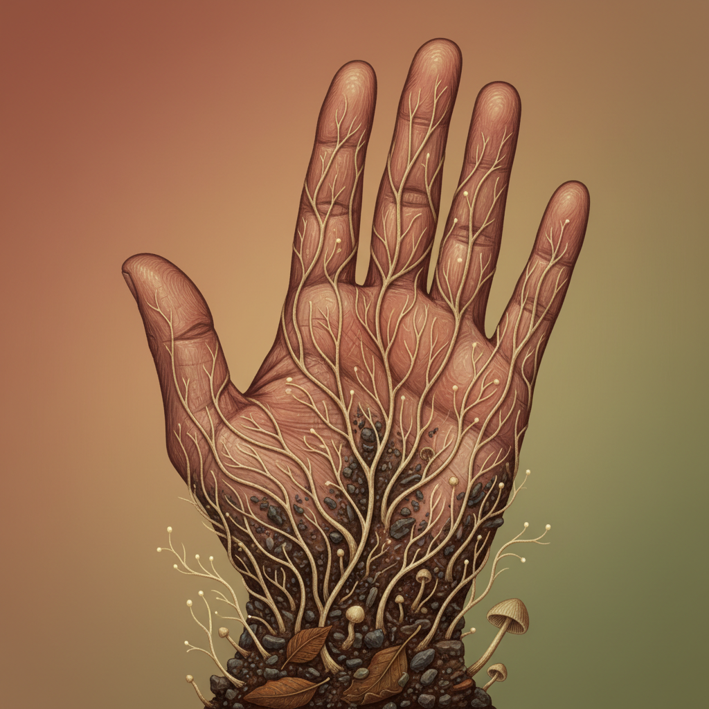 Une parenté étonnante : pourquoi les champignons et l'homme ont tant en commun sur le plan génétique 3 Les champignons et l'homme Génétique - Racine de la main égale mycélium ?