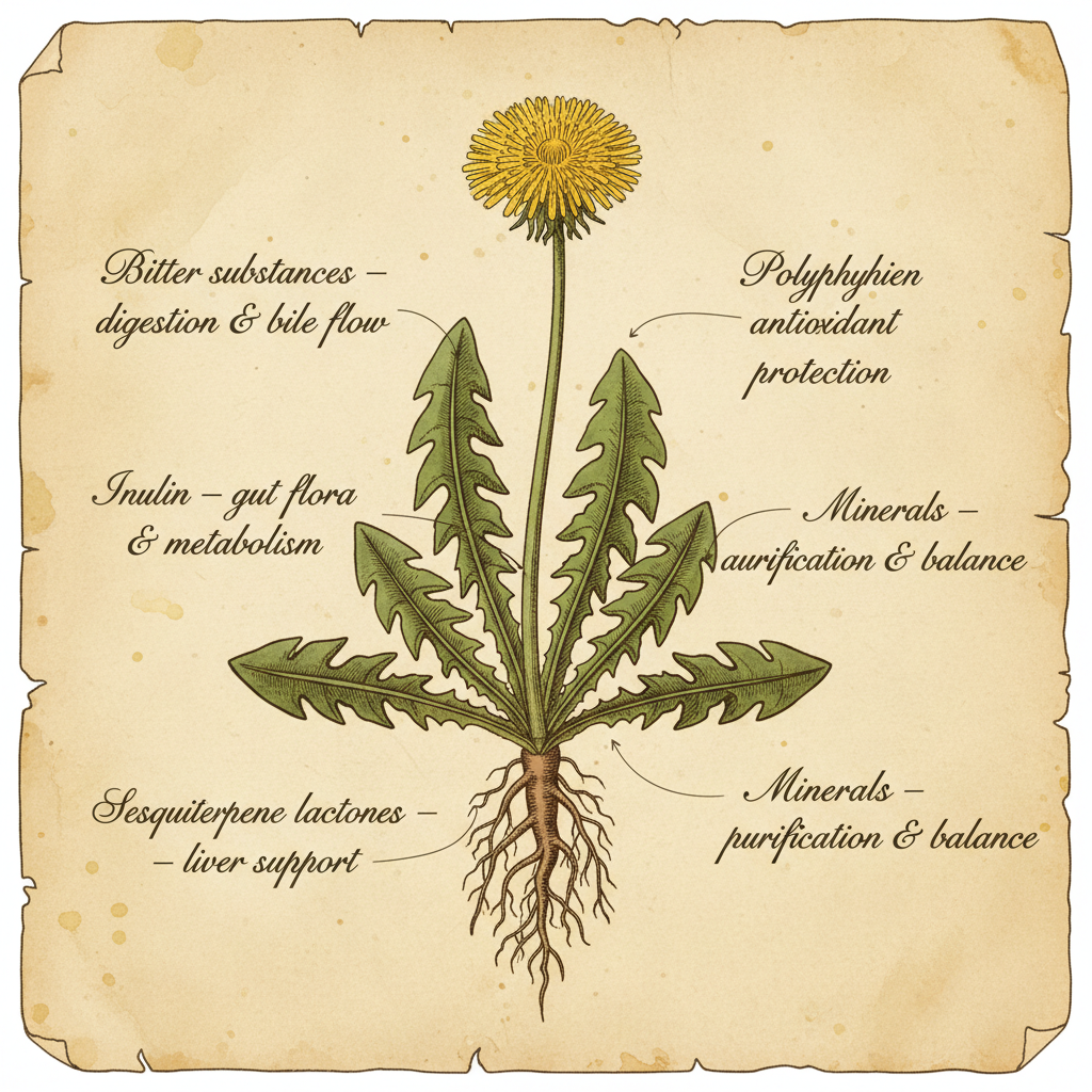 L&ouml;wenzahnwurzel Heilwirkung